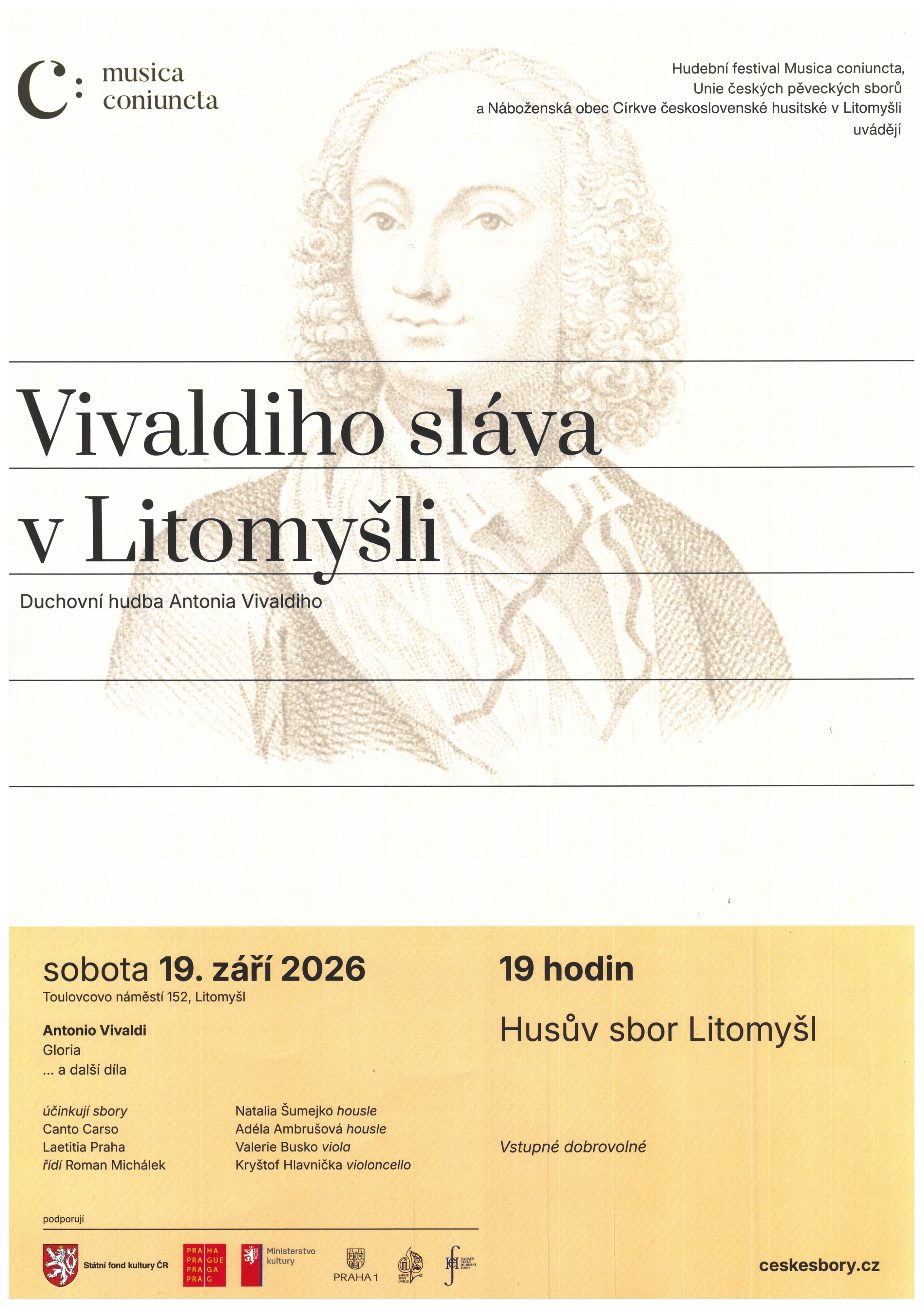 Vivaldiho sláva v Litomyšli