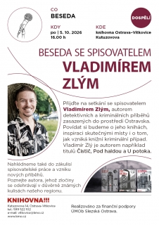Beseda se spisovatelem Vladimírem Zlým