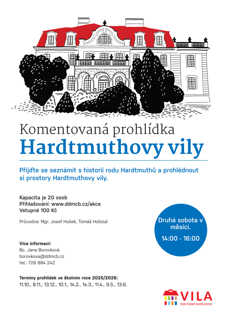 Prohlídka Hardtmuthovy vily
