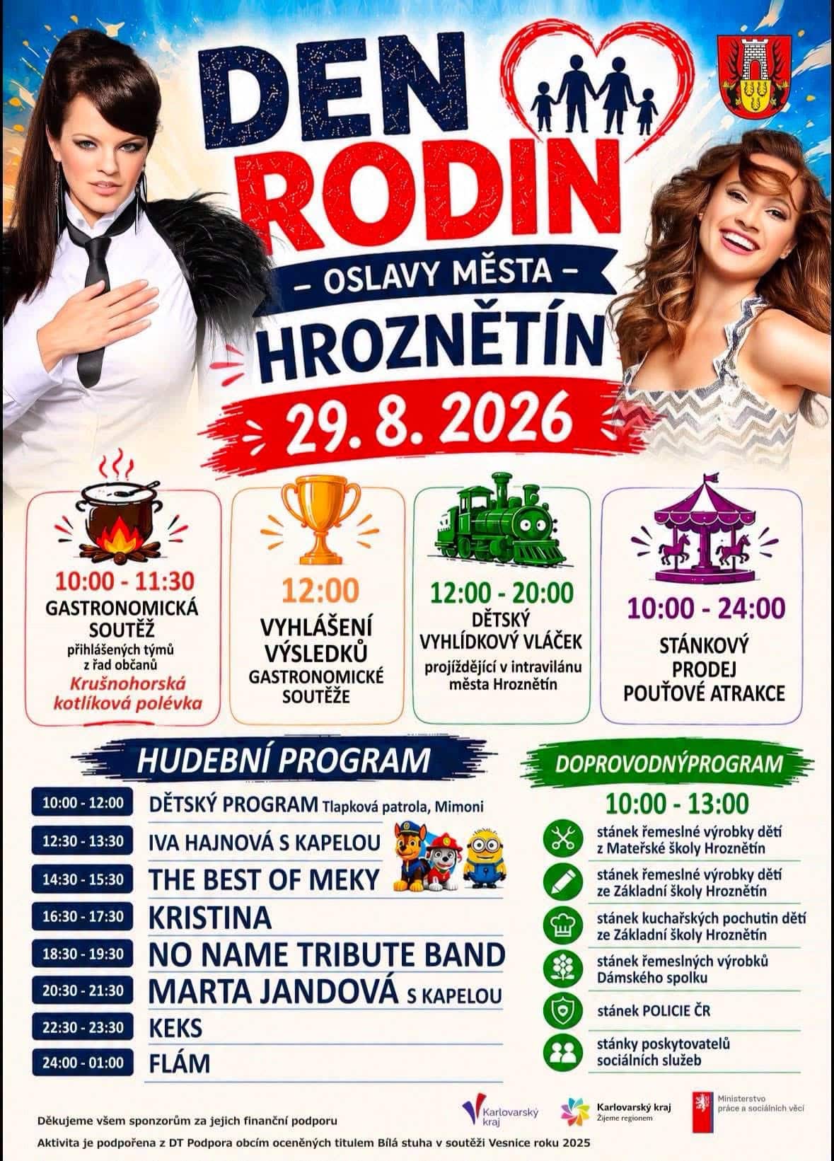 Oslavy města Hroznětín 2026