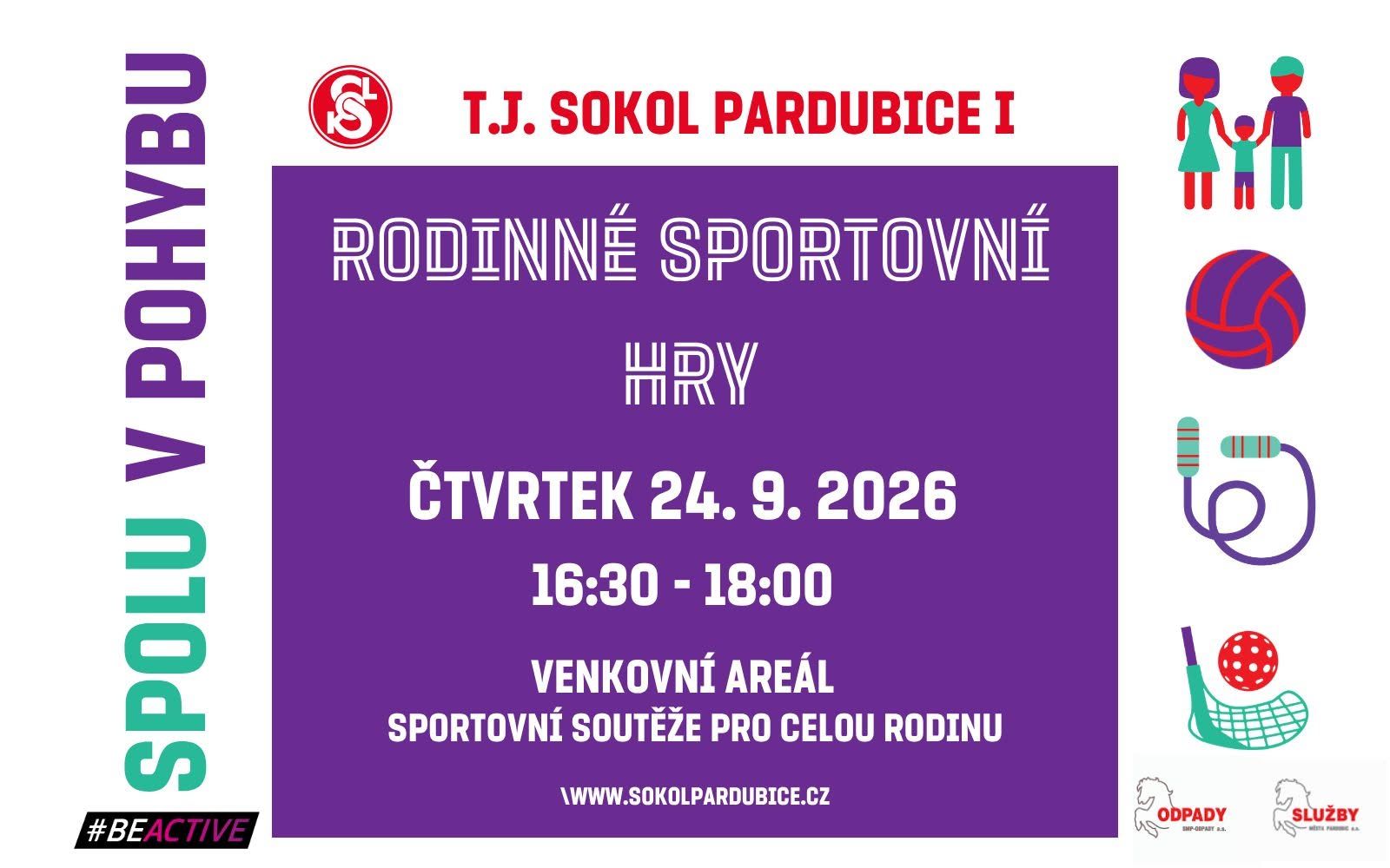 Rodinné sportovní hry