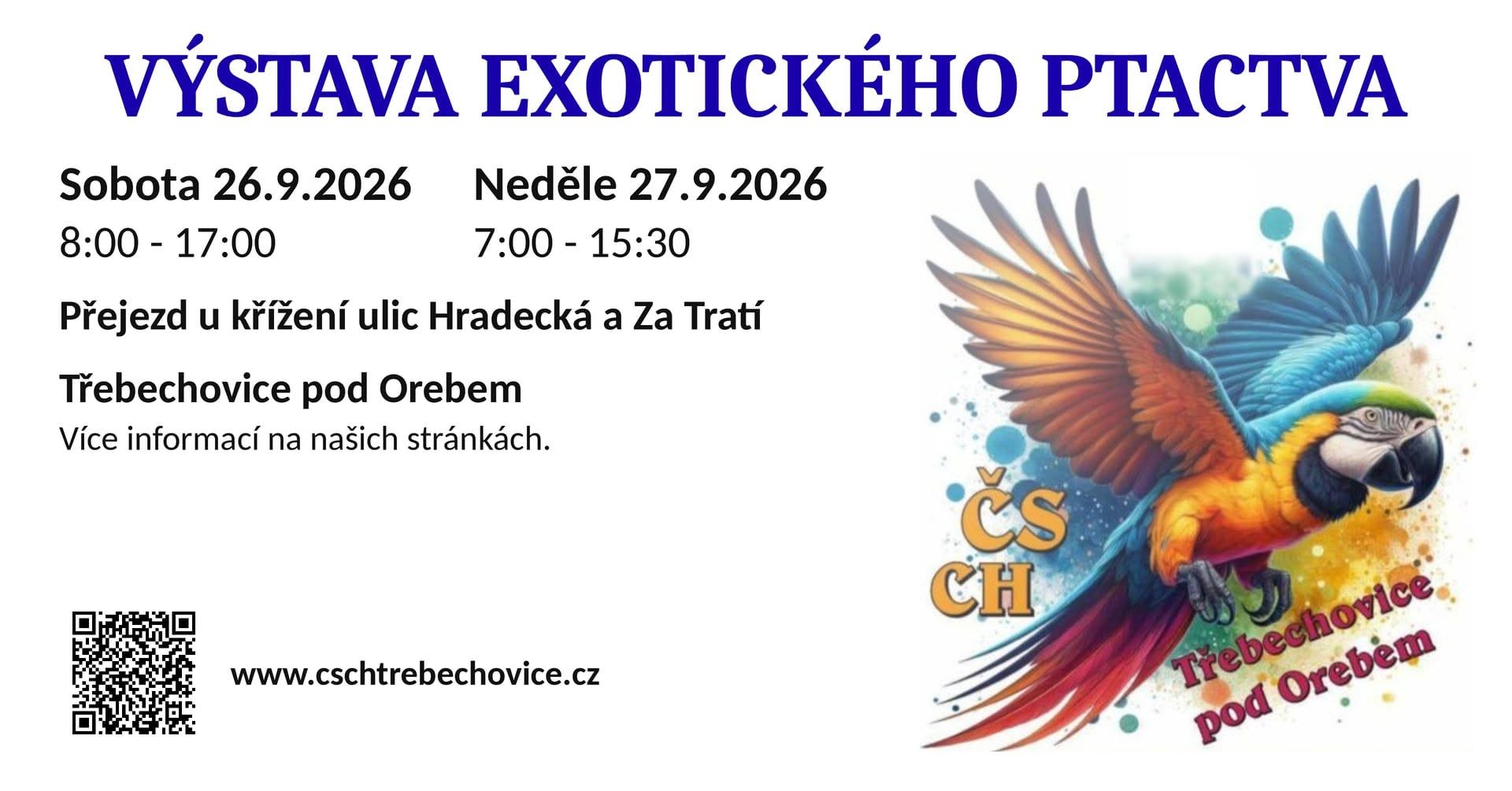 Výstava exotického ptactva