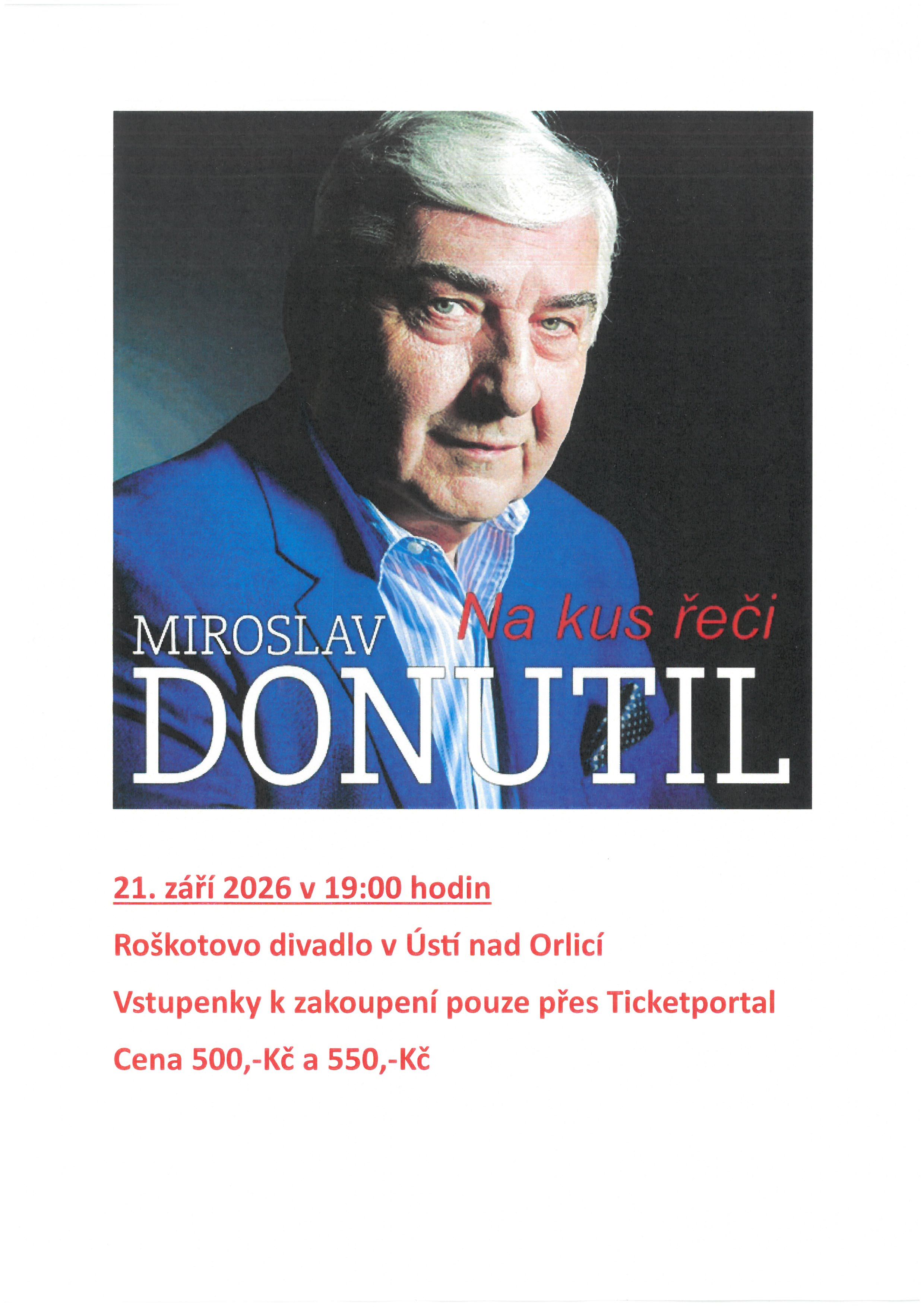 Miroslav Donutil - Na kus řeči