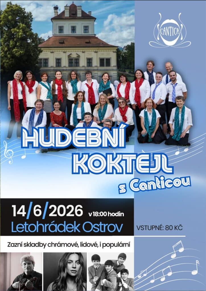 Koncert sboru Cantica v Letohrádku