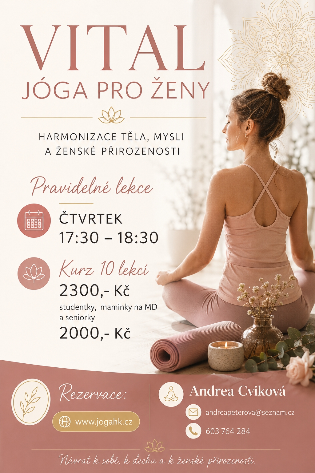 VITAL JÓGA pro ženy