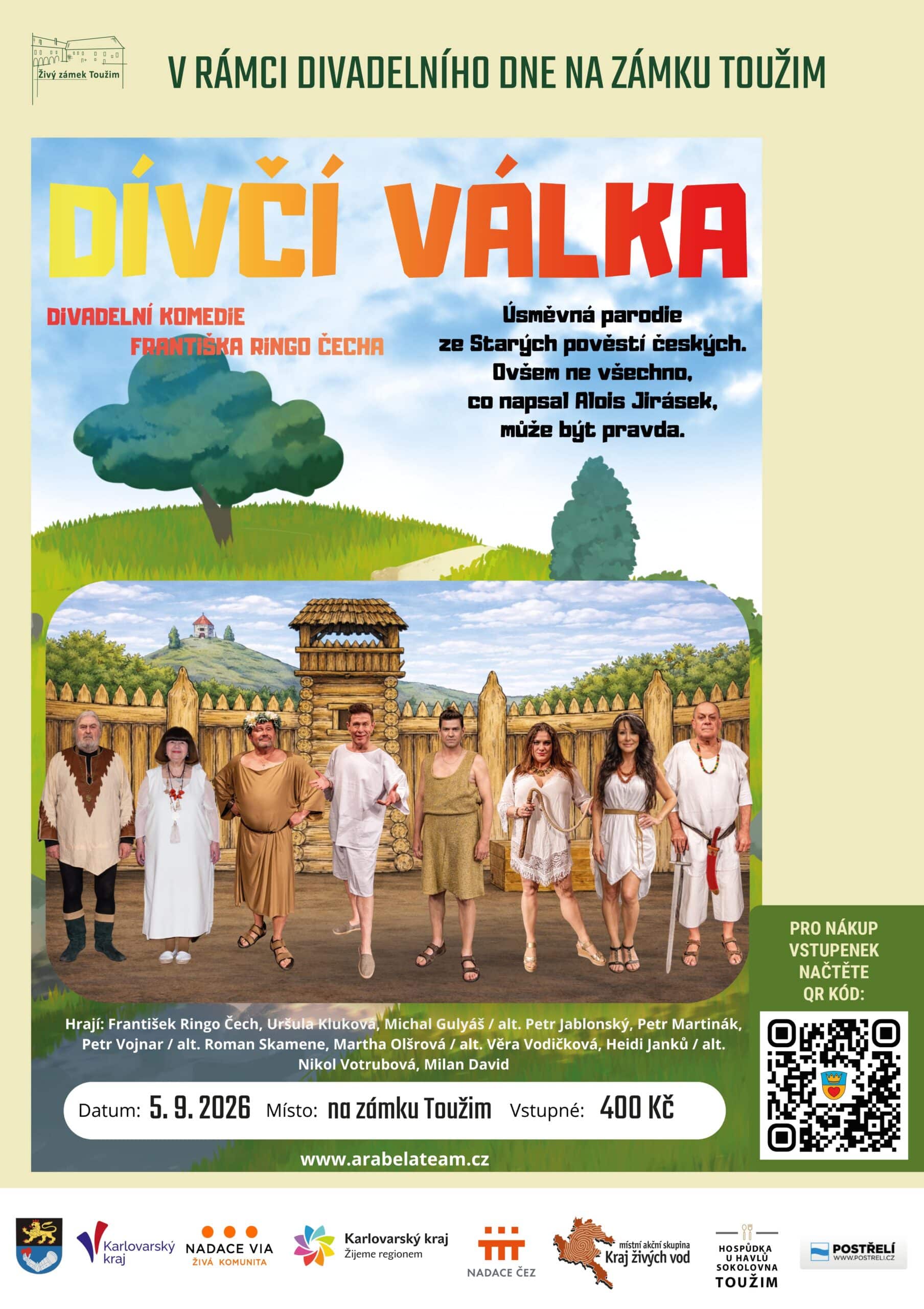 Dívčí válka na zámku Toužim